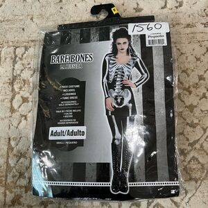 Bare Bones Skeleton Adult Women’s Costume Dress Halloween